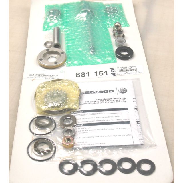 Sea-Doo 185 Supercharger rebuild kit
