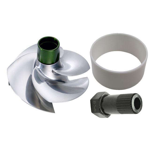 Solas Sea-Doo Impeller SRX-CD-14/19 + OEM Wear Ring + Removal Tool Bundle