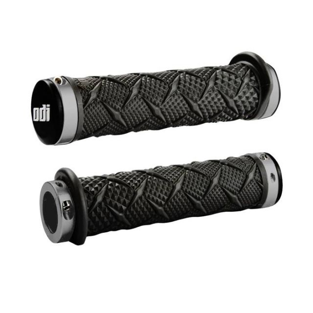 ODI Xtreme Lock-On Grips, 130mm, w/Flange, Black