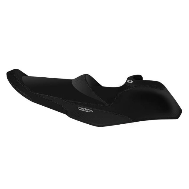 RIVA SEADOO RXT-X 300 (2016-2017) SEAT COVER - BLACK/ BLACK/ SILVER STITCH
