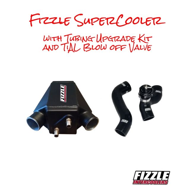 Fizzle ™ SuperCooler + Tubing Upgrade Kit + TiAL Blow Off Valve