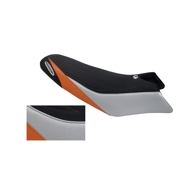 Jettrim Seat Cover RXP-X Black/Silver/Orange