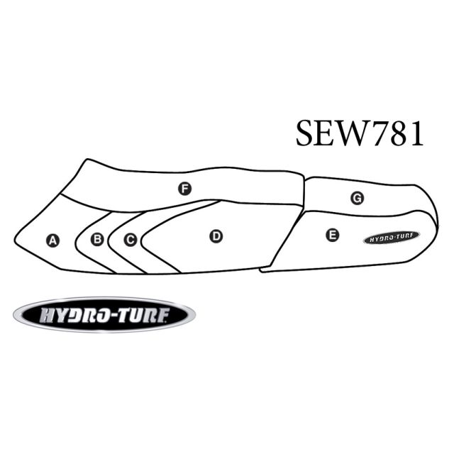 Hydro Turf Yamaha WaveVenture (97-98) Seat Cover