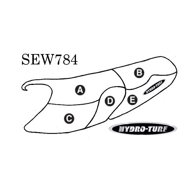 Hydro Turf Yamaha XL1200 Limited (99-00) / XL800 (00-01) Seat Cover