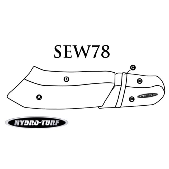 Hydro Turf Yamaha WaveVenture (94-96) Seat Cover