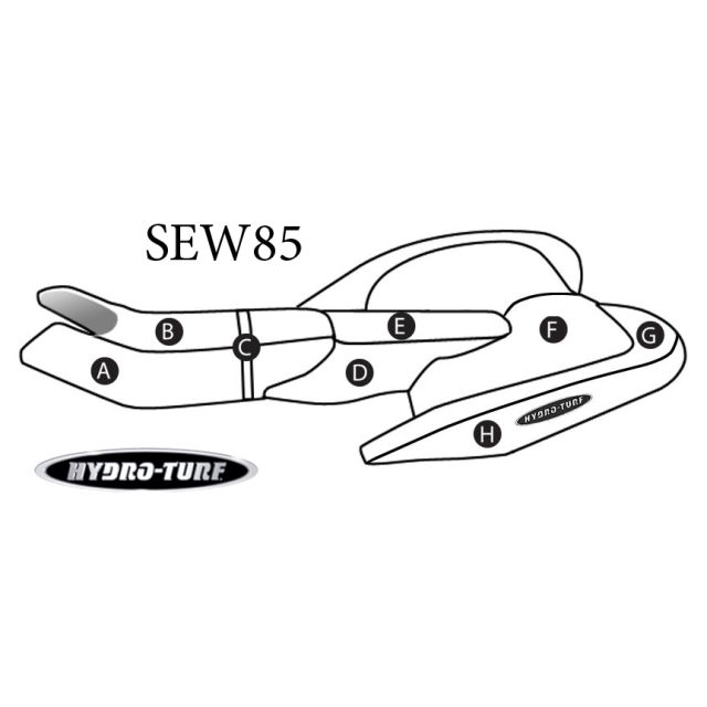 Hydro Turf Sea-Doo LRV Seat Cover