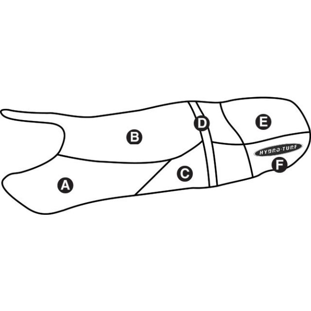 Hydro-Turf Polaris Virage TX TXI, Freedom Seat Cover