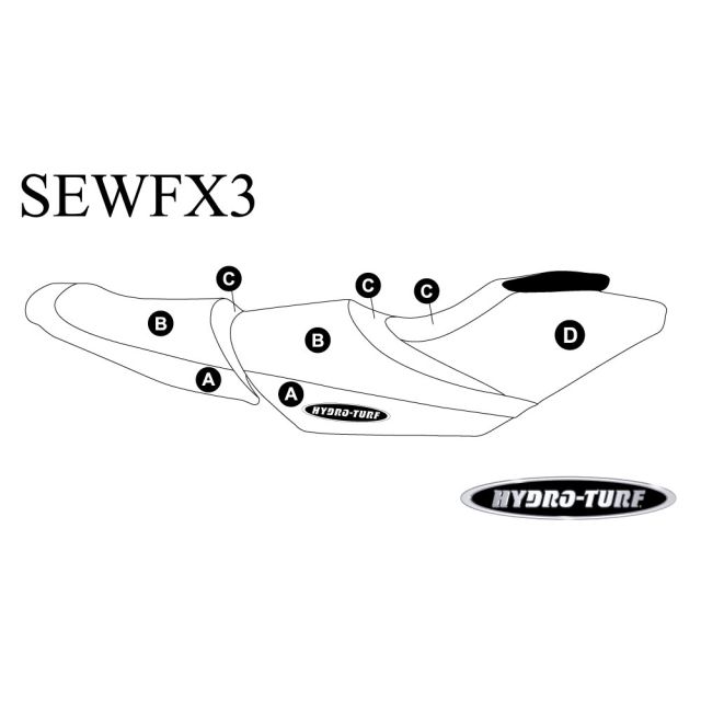 Hydro Turf Yamaha FX HO + SVHO (19-20) Seat Cover