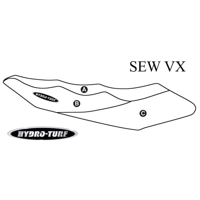 Hydro Turf VX (05-09) / VXS, DLX & SPT (09) Seat Cover