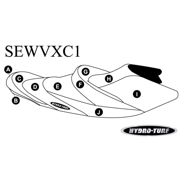 Hydro Turf Yahama VX Cruiser (10-14) Seat Cover