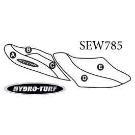 Hydro Turf Yamaha XLT1200 (01-04) / XLT800 (02-04) Seat Cover